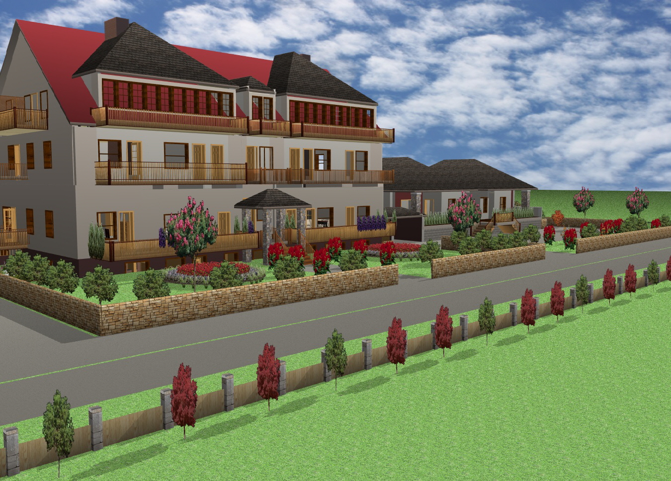 BUNGALOW auf der Tiefgarage NORD-WEST 2024