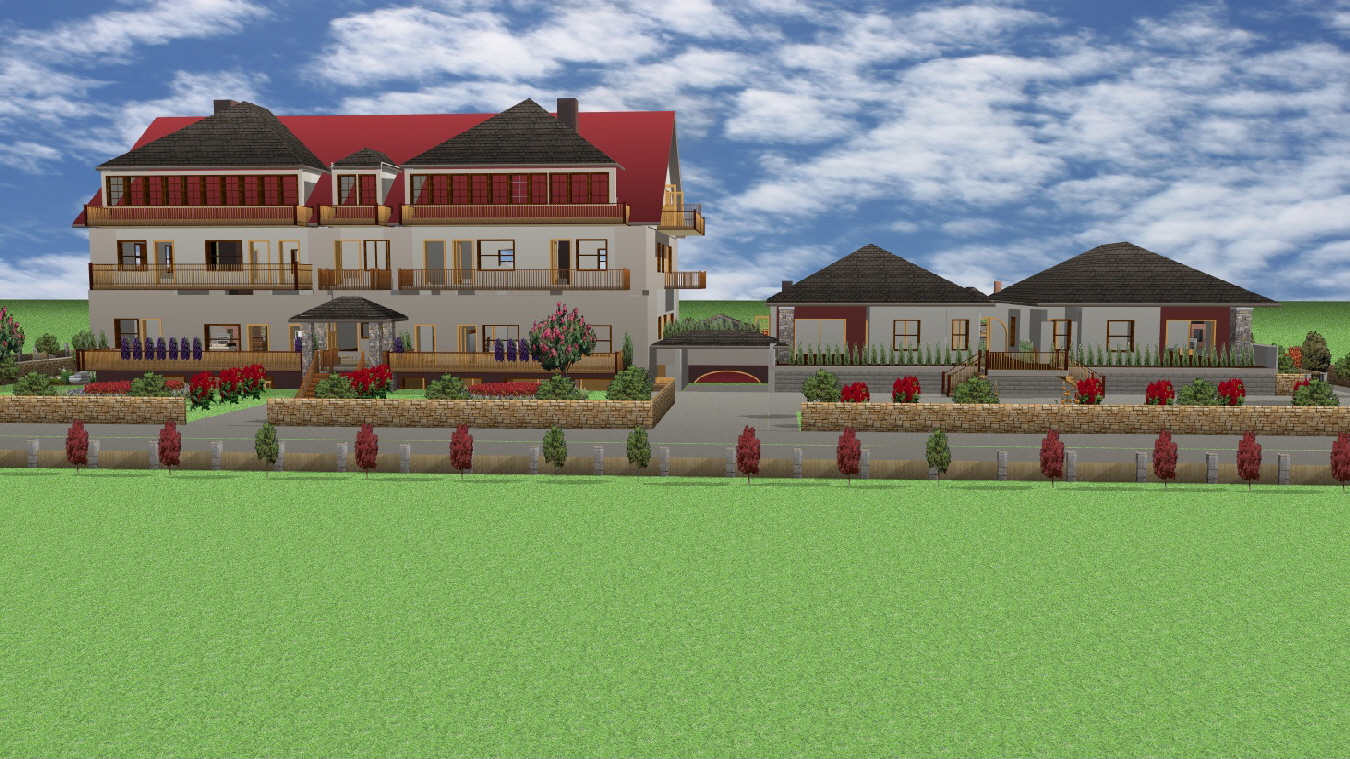 BUNGALOW auf der Tiefgarage Westen 2024