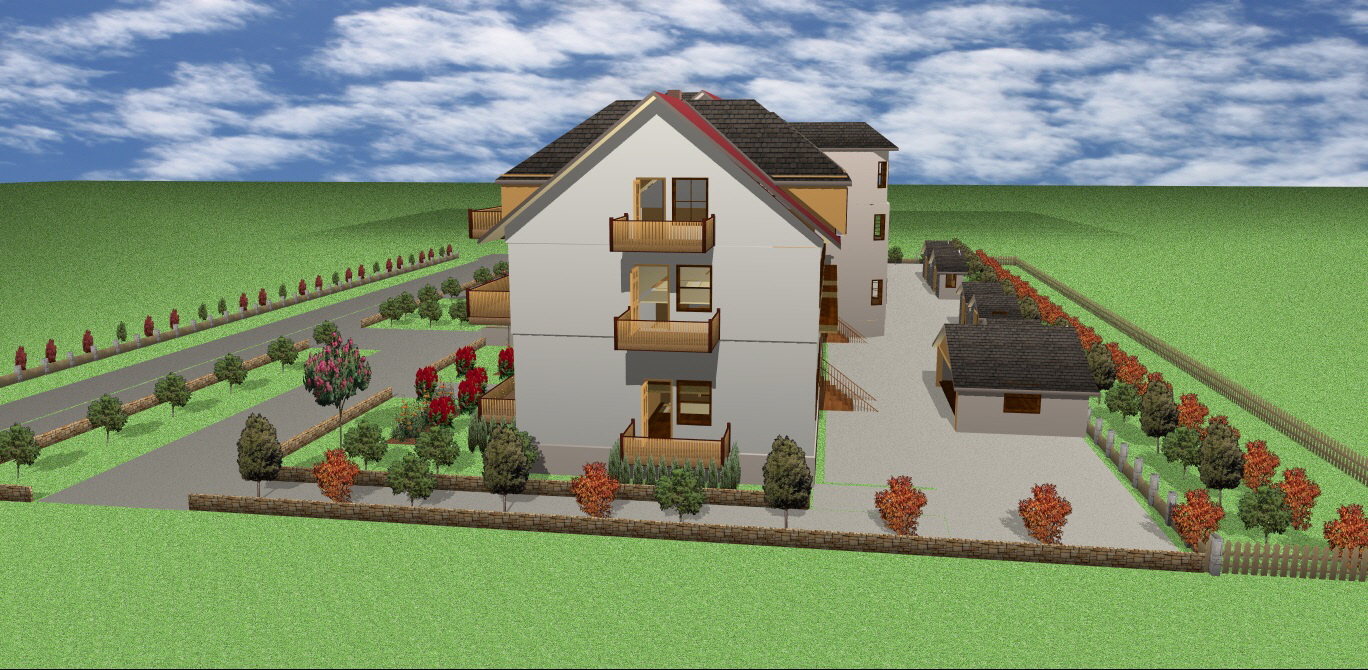 KME 11 mit Fahrstuhl im Haus & Haus 2    SÜDEN