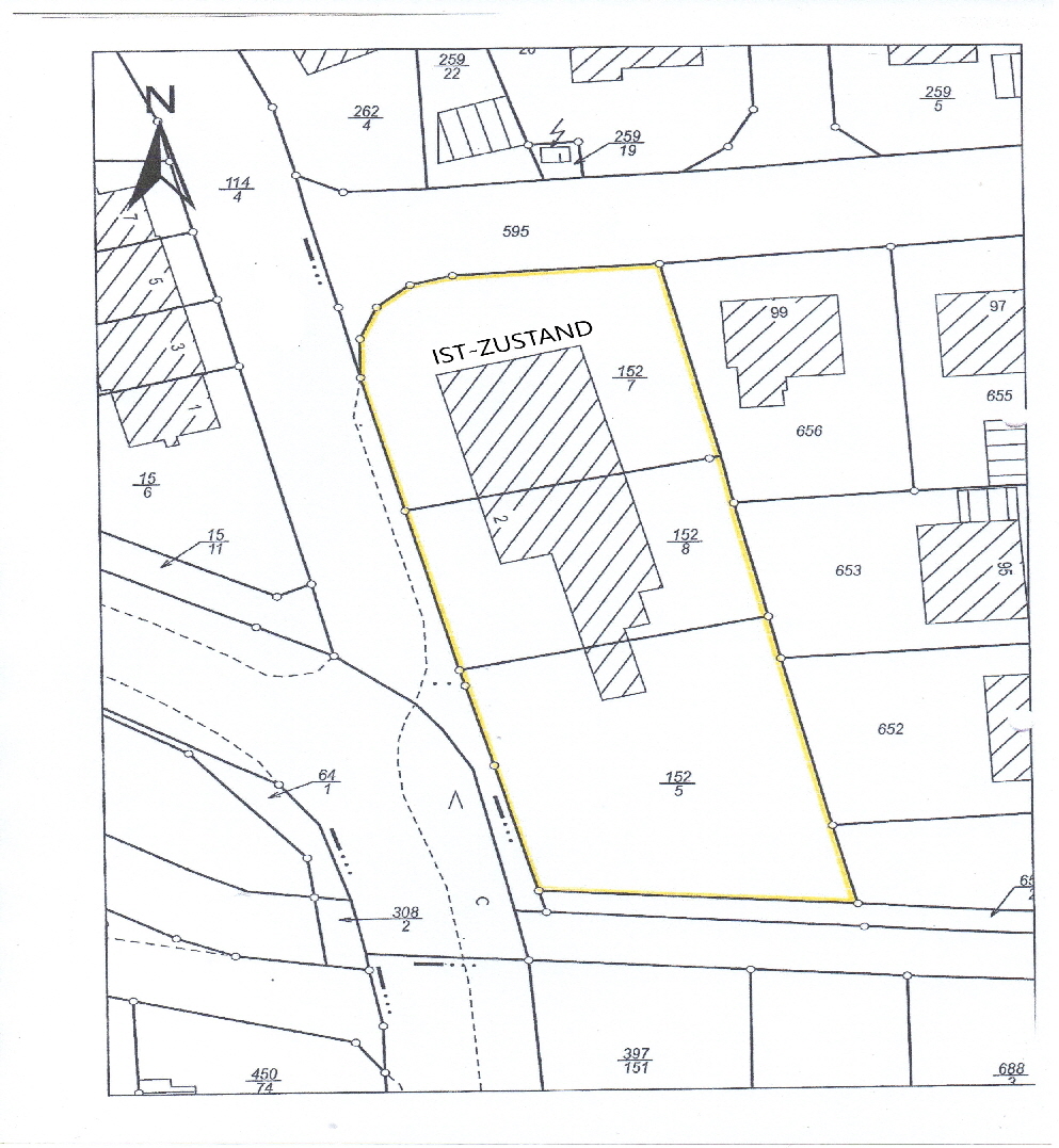 Lageplan IST-ZUSTAND